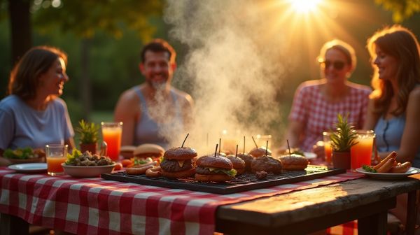 Savourez les délices du barbecue américain